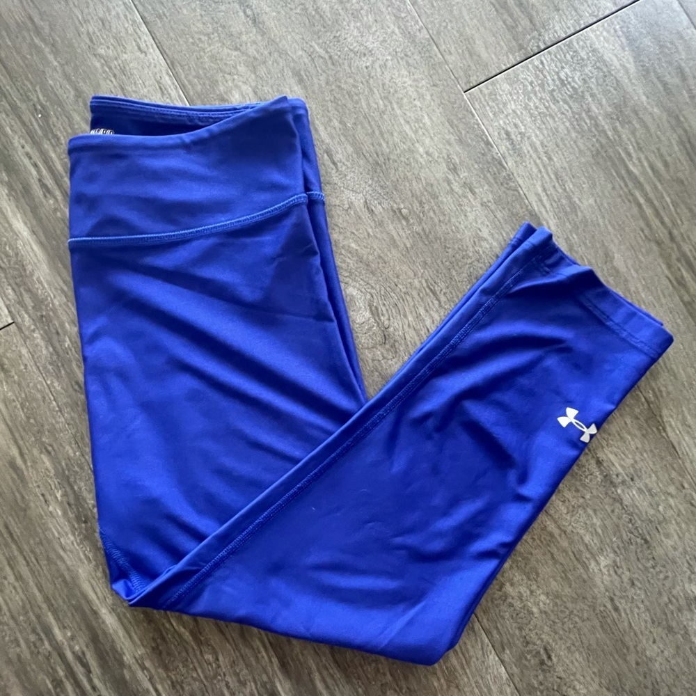 Blue Under Armour Compression Leggings
